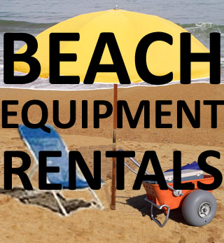 Click For Beach Equipment Rental Info